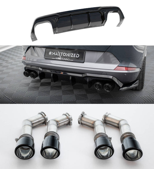 Rear Valance V.3 + Exhaust Tips Cupra Formentor VZ Mk1