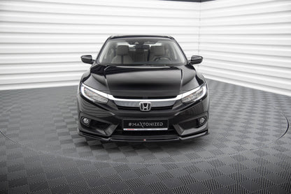 Front Splitter V.2 Honda Civic Sedan Mk10