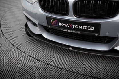 Street Pro Front Splitter + Flaps BMW 4 Coupe / Gran Coupe / Cabrio M-Pack F32 / F36 / F33