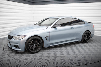 Street Pro Side Skirts Diffusers BMW 4 Coupe / Gran Coupe / Cabrio M-Pack F32 / F36 / F33