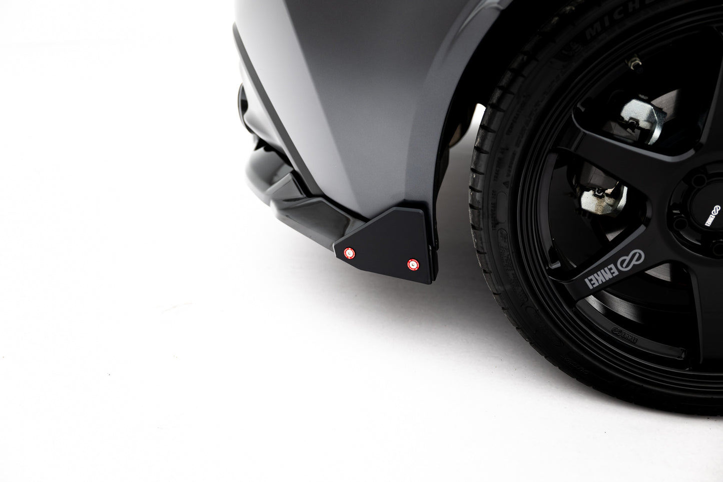 Rear Splitter (with vertical bars) V.1 + Flaps Toyota GR86 Mk1