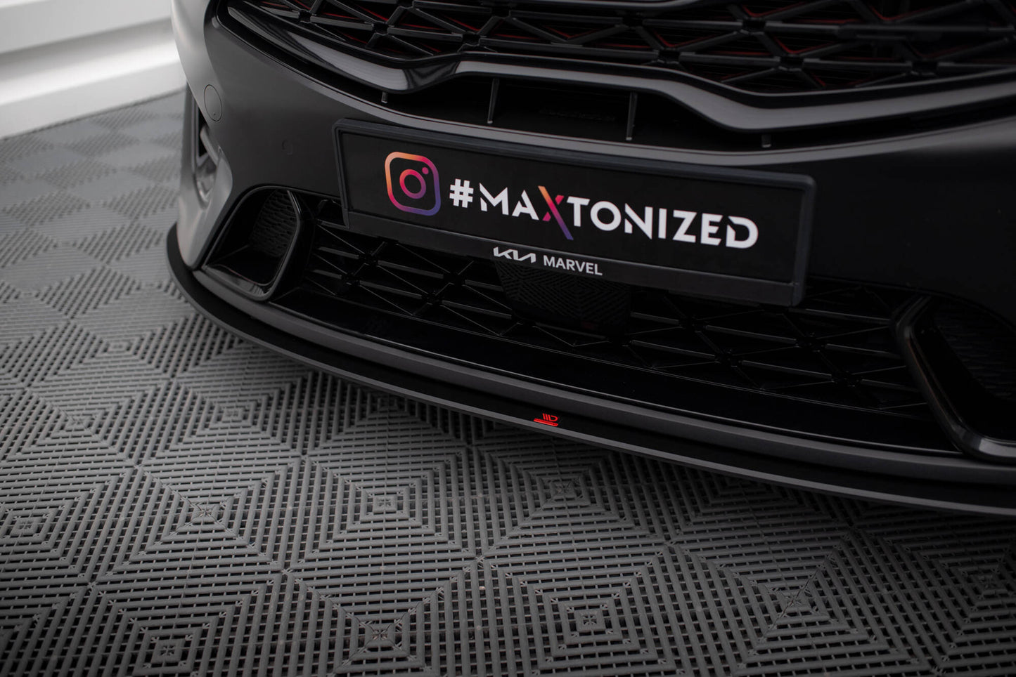 Street Pro Front Splitter Kia Proceed GT Mk3 Facelift / Ceed GT / GT - Line Mk1 Facelift