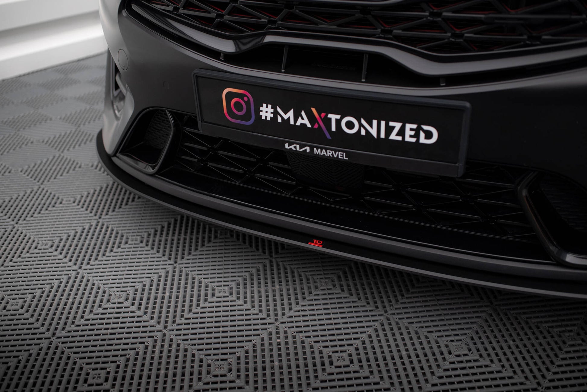 Street Pro Front Splitter Kia Proceed GT Mk3 Facelift / Ceed GT / GT - Line Mk1 Facelift