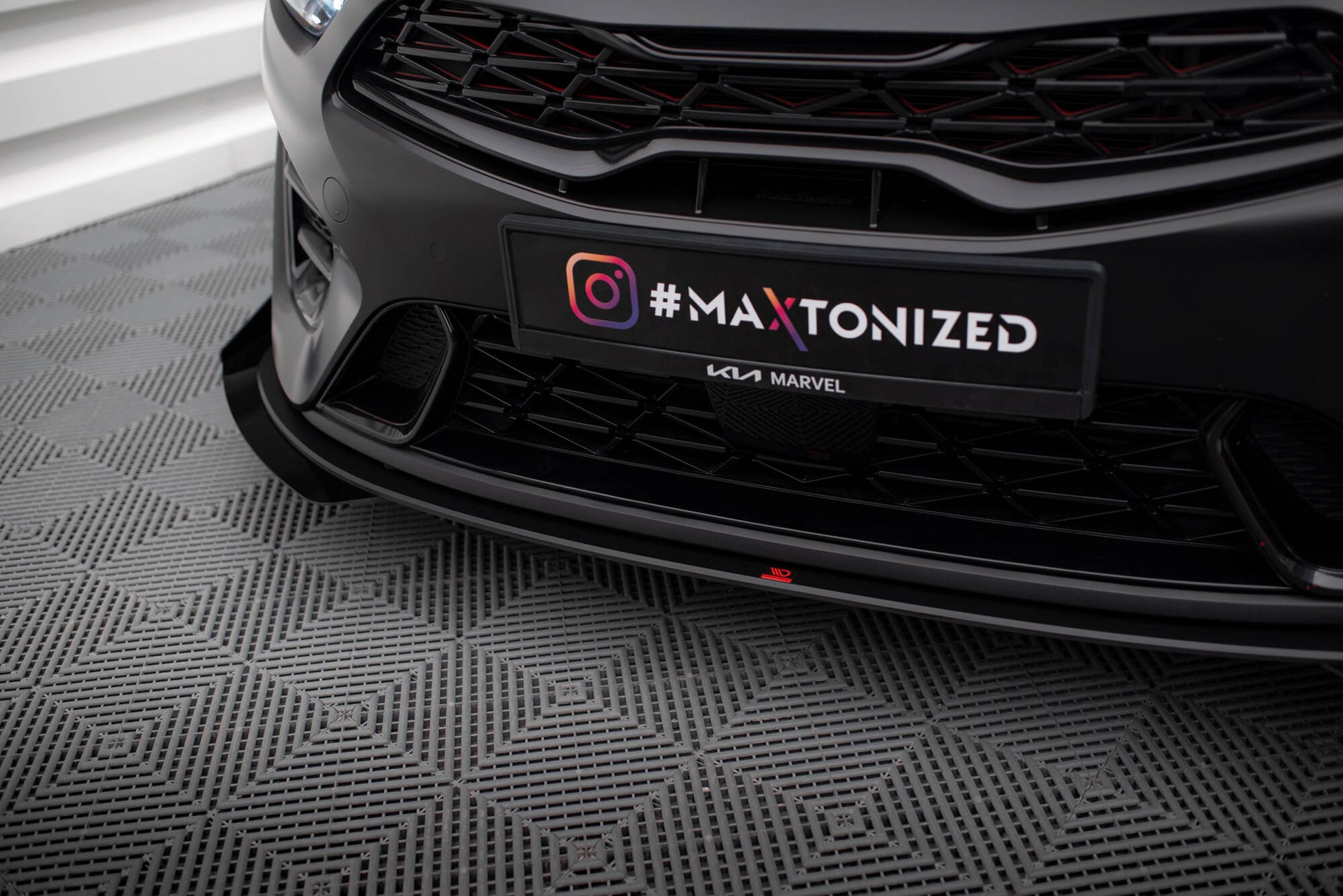 Street Pro Front Splitter + Flaps Kia Proceed GT Mk3 Facelift / Ceed GT / GT - Line Mk1 Facelift
