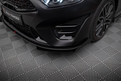 Street Pro Front Splitter + Flaps Kia Proceed GT Mk3 Facelift / Ceed GT / GT - Line Mk1 Facelift