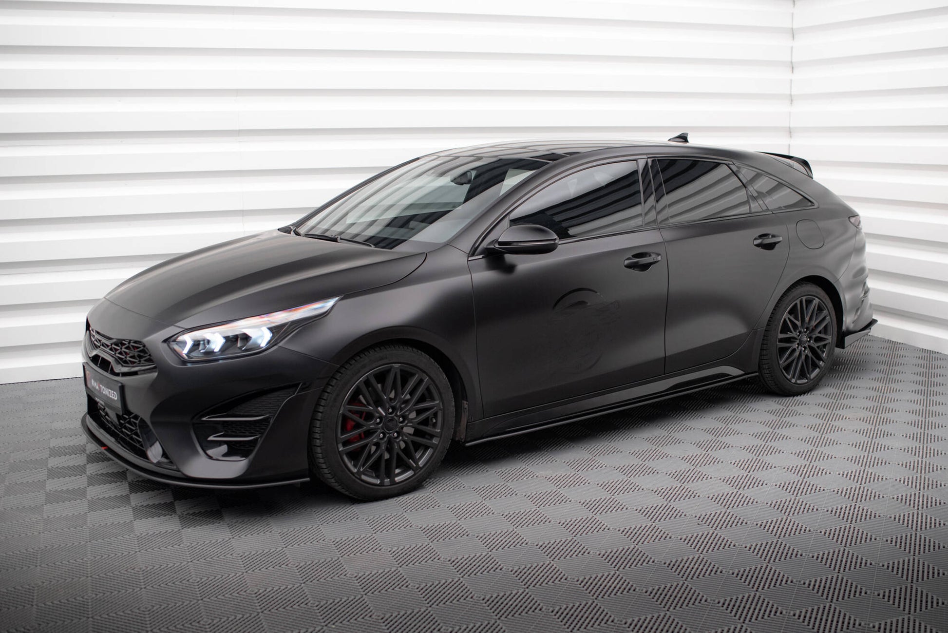Street Pro Side Skirts Diffusers Kia Proceed GT / GT-Line Mk1 Facelift / Ceed GT Mk3 Facelift