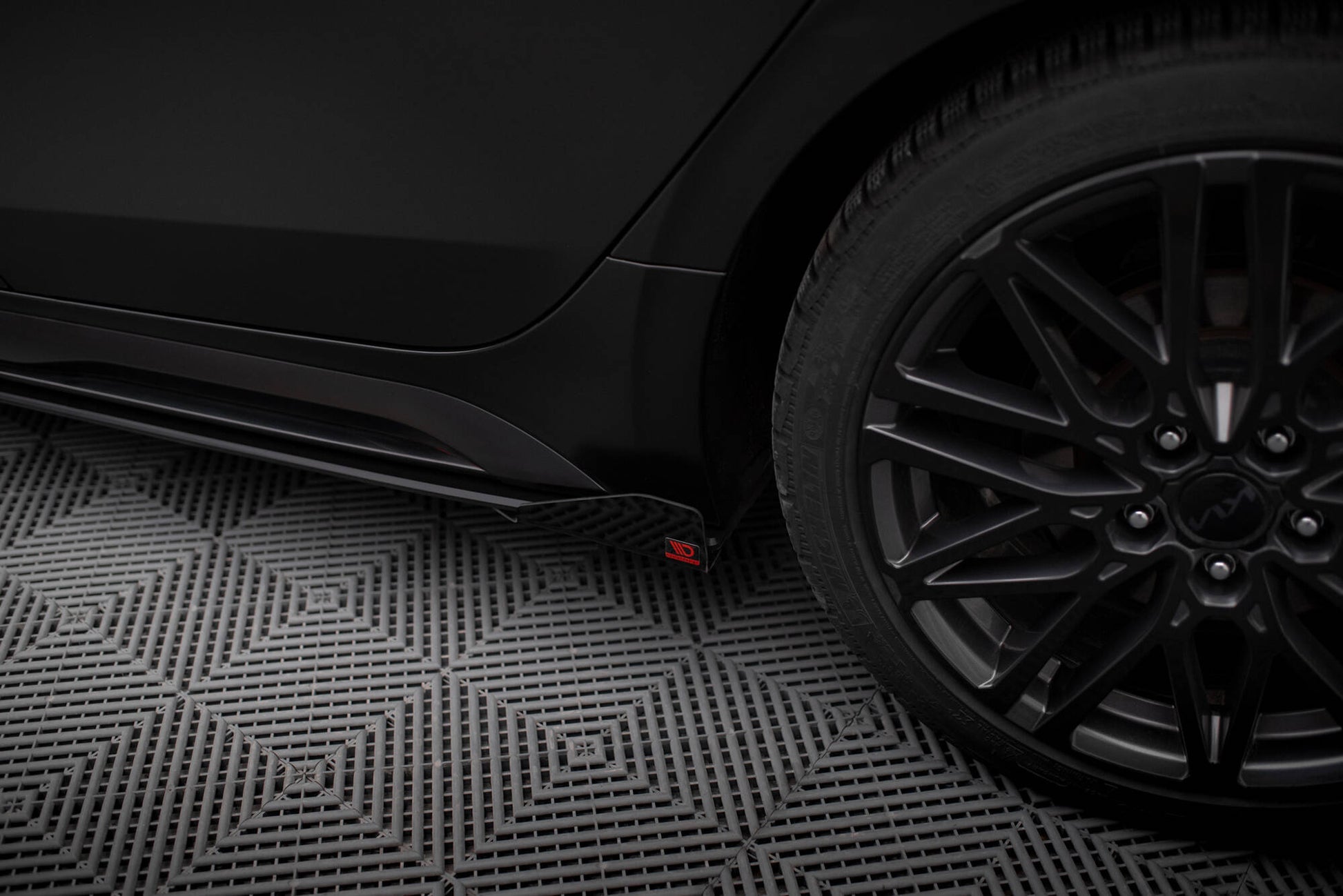 Street Pro Side Skirts Diffusers + Flaps Kia Proceed GT / GT-Line Mk1 Facelift / Ceed GT Mk3 Facelift
