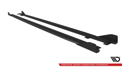 Street Pro Side Skirts Diffusers + Flaps Kia Proceed GT / GT-Line Mk1 Facelift / Ceed GT Mk3 Facelift