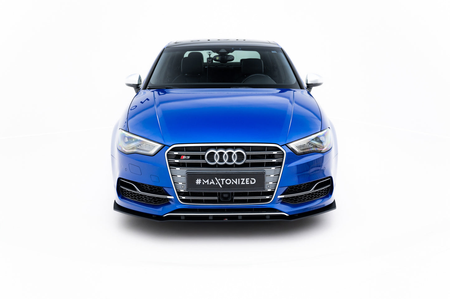 Street Pro Front Splitter Audi S3 / A3 S-Line Sedan 8V