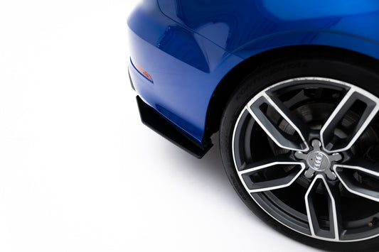 Street Pro Rear Side Splitters  Audi S3 Sedan 8V