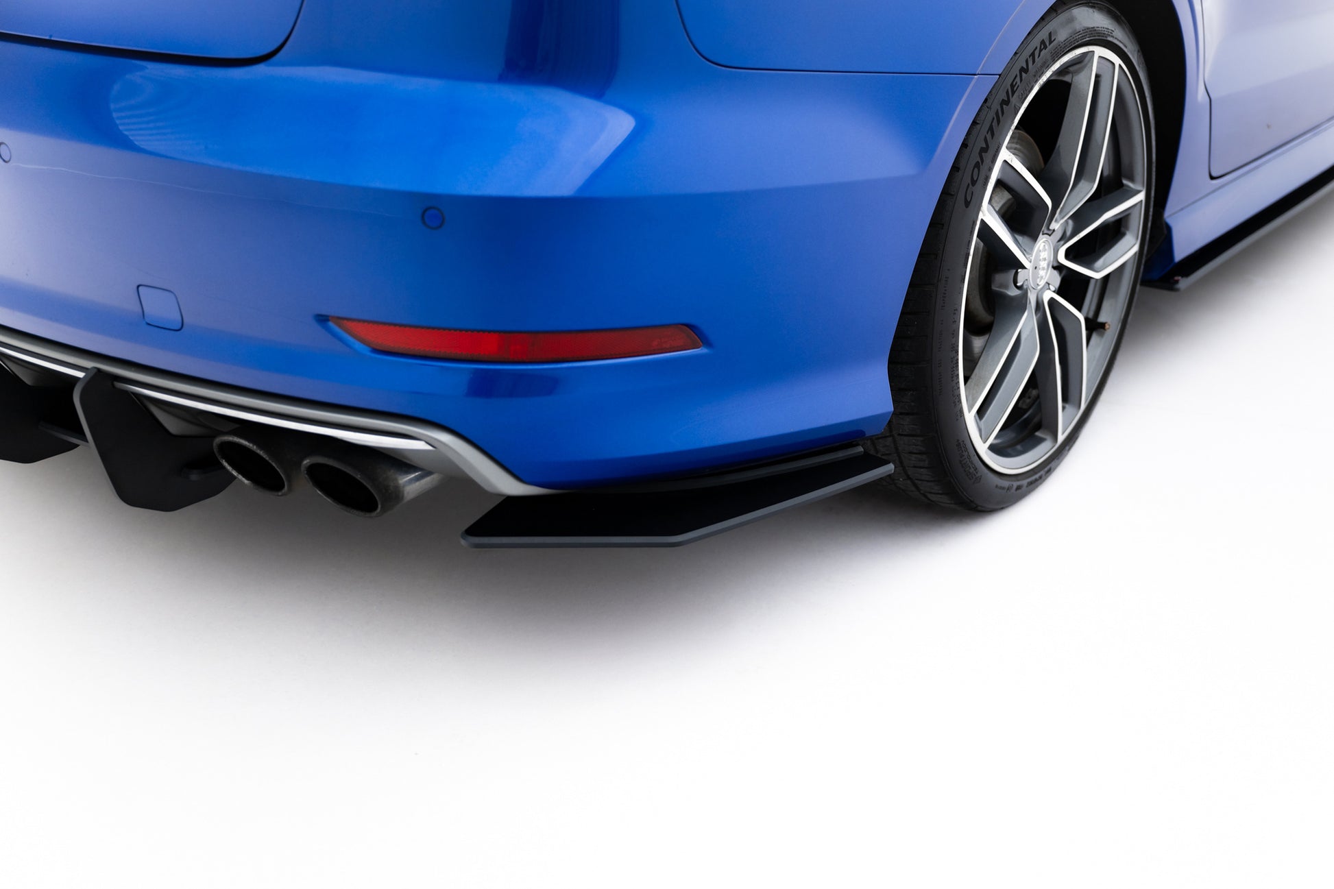 Street Pro Rear Side Splitters  Audi S3 Sedan 8V