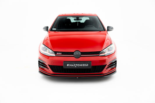 Front Splitter V.4 Volkswagen Golf GTI Mk7 Facelift