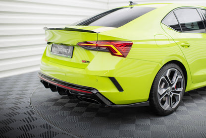Rear Side Splitters V.4 Skoda Octavia RS Mk4