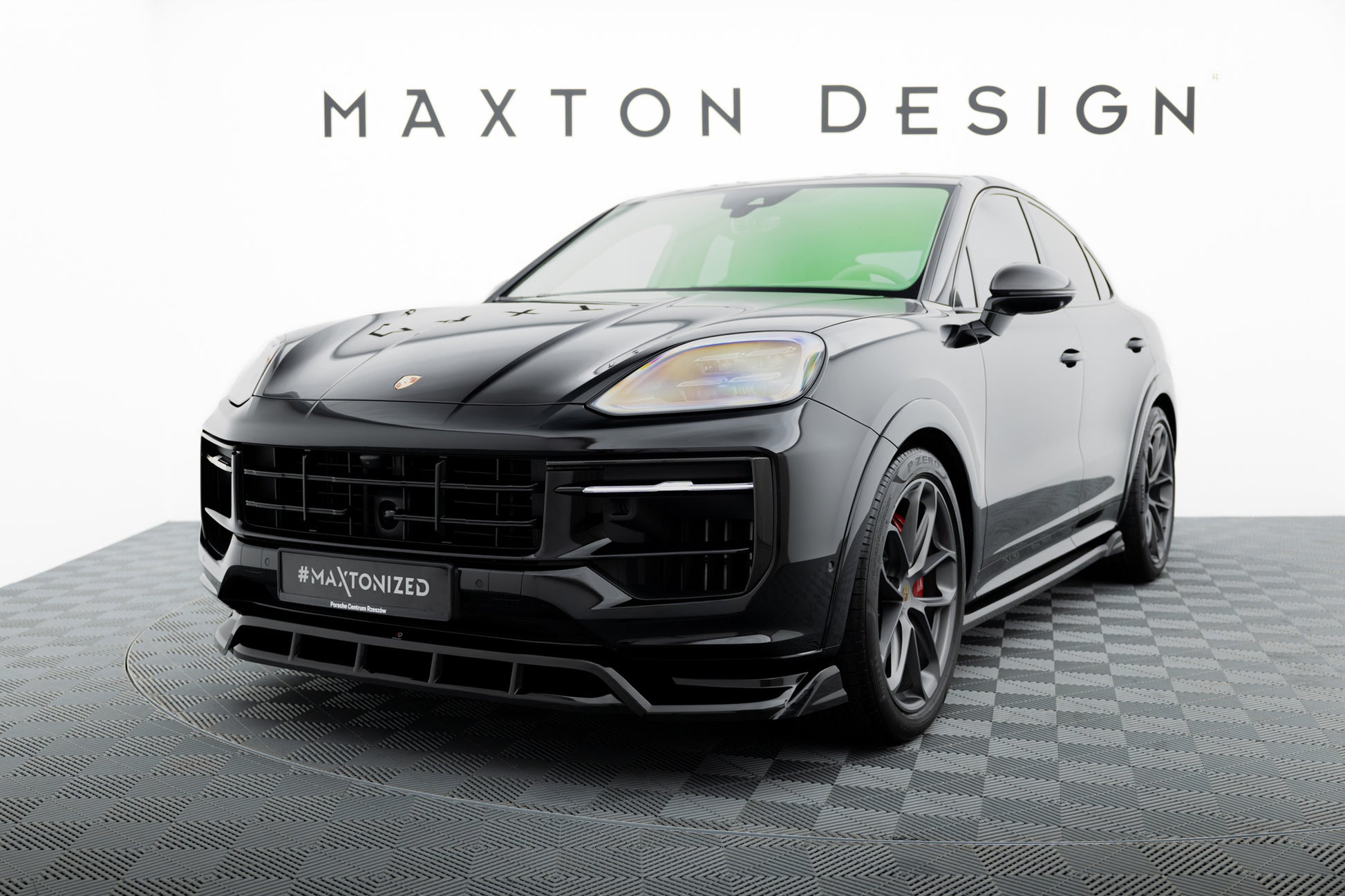 Front Splitter Porsche Cayenne SUV / Coupe Mk3 Facelift