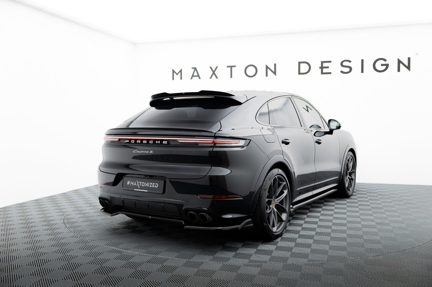 Rear Splitter Porsche Cayenne SUV / Coupe Mk3 Facelift
