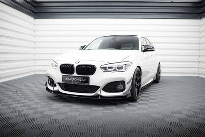 Front Bumper Wings (Canards) BMW 1 M-Pack / M140i F20 Facelift