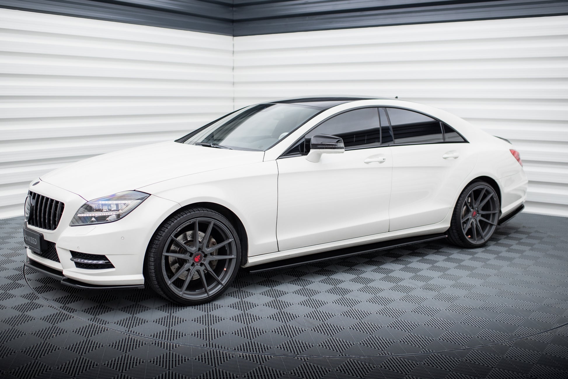 SIDE SKIRTS DIFFUSERS MERCEDES CLS C218 AMG LINE