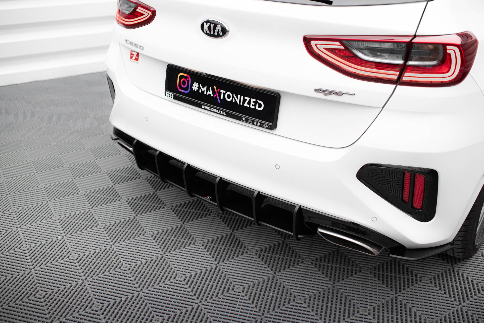 Street Pro Rear Diffuser Kia Ceed GT Mk3