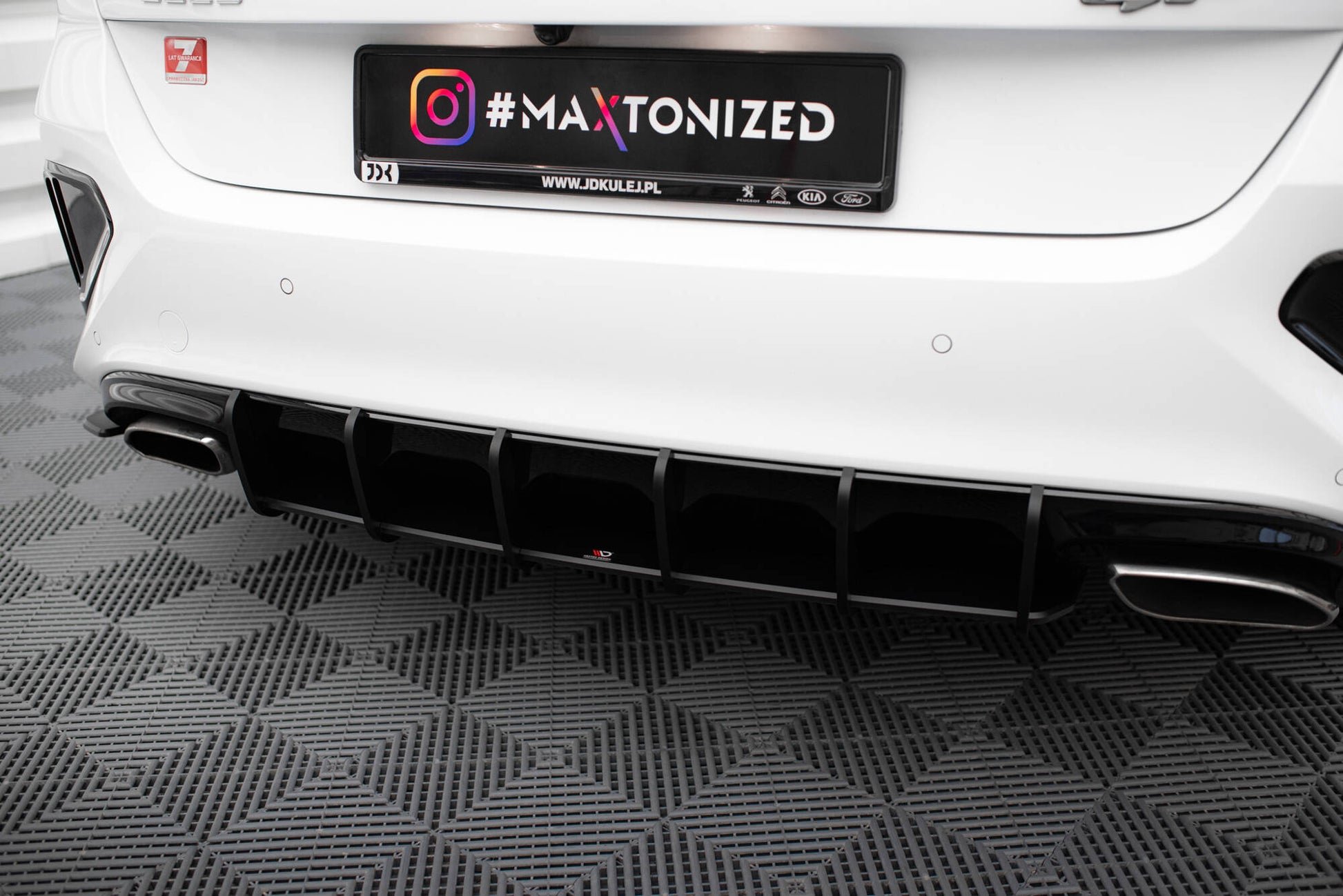 Street Pro Rear Diffuser Kia Ceed GT Mk3