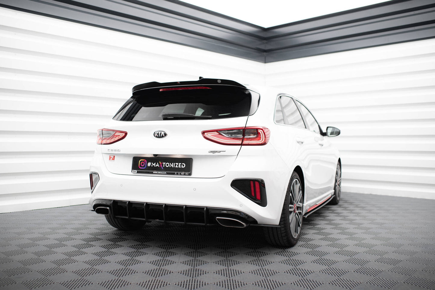 Street Pro Rear Side Splitters  Kia Ceed GT Mk3