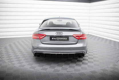 Rear Valance Audi A5 S-Line Coupe / Sportback 8T Facelift (Version with single exhausts on both sides)