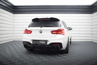 Rear Valance V.3 BMW 1 M-Pack / M140i F20 Facelift (Version with dual exhausts on both sides)