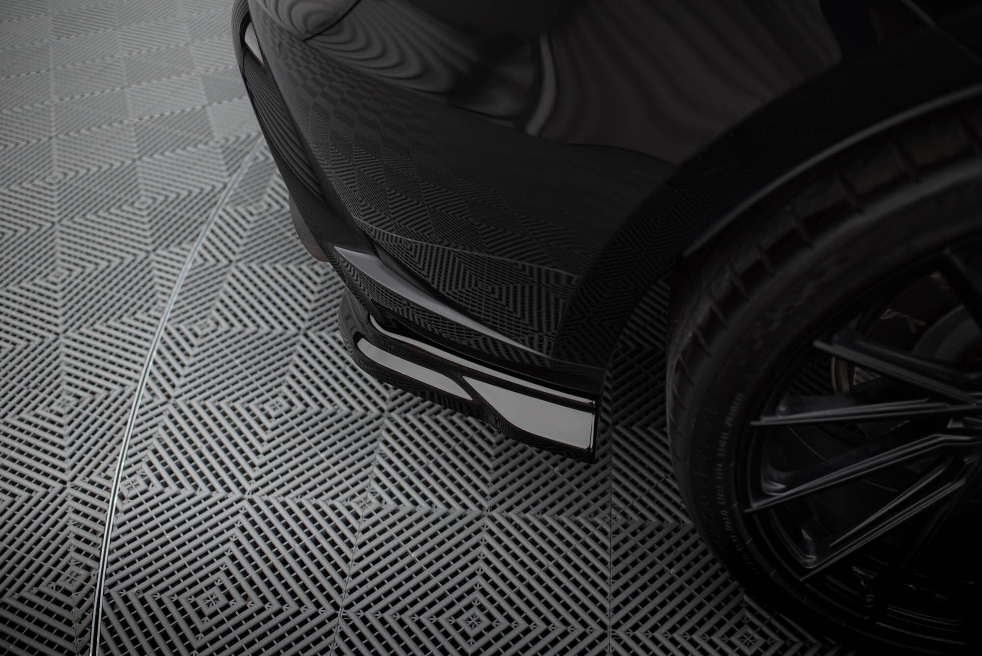 Rear Side Splitters Porsche Macan GTS Mk1 Facelift 2