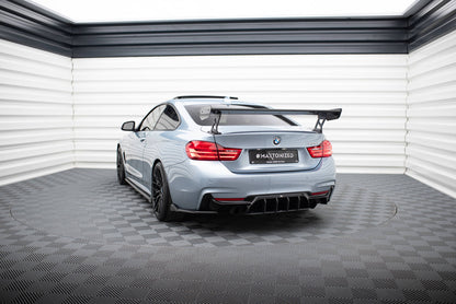 Carbon Spoiler With External Brackets Uprights BMW 4 F32 / 4 F32 M-Pack Coupe