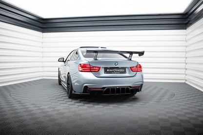Carbon Spoiler With Internal Brackets Uprights BMW 4 F32 / 4 F32 M-Pack Coupe