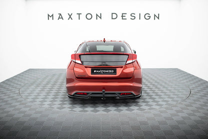Rear Side Splitters Honda Civic Hatchback Mk9