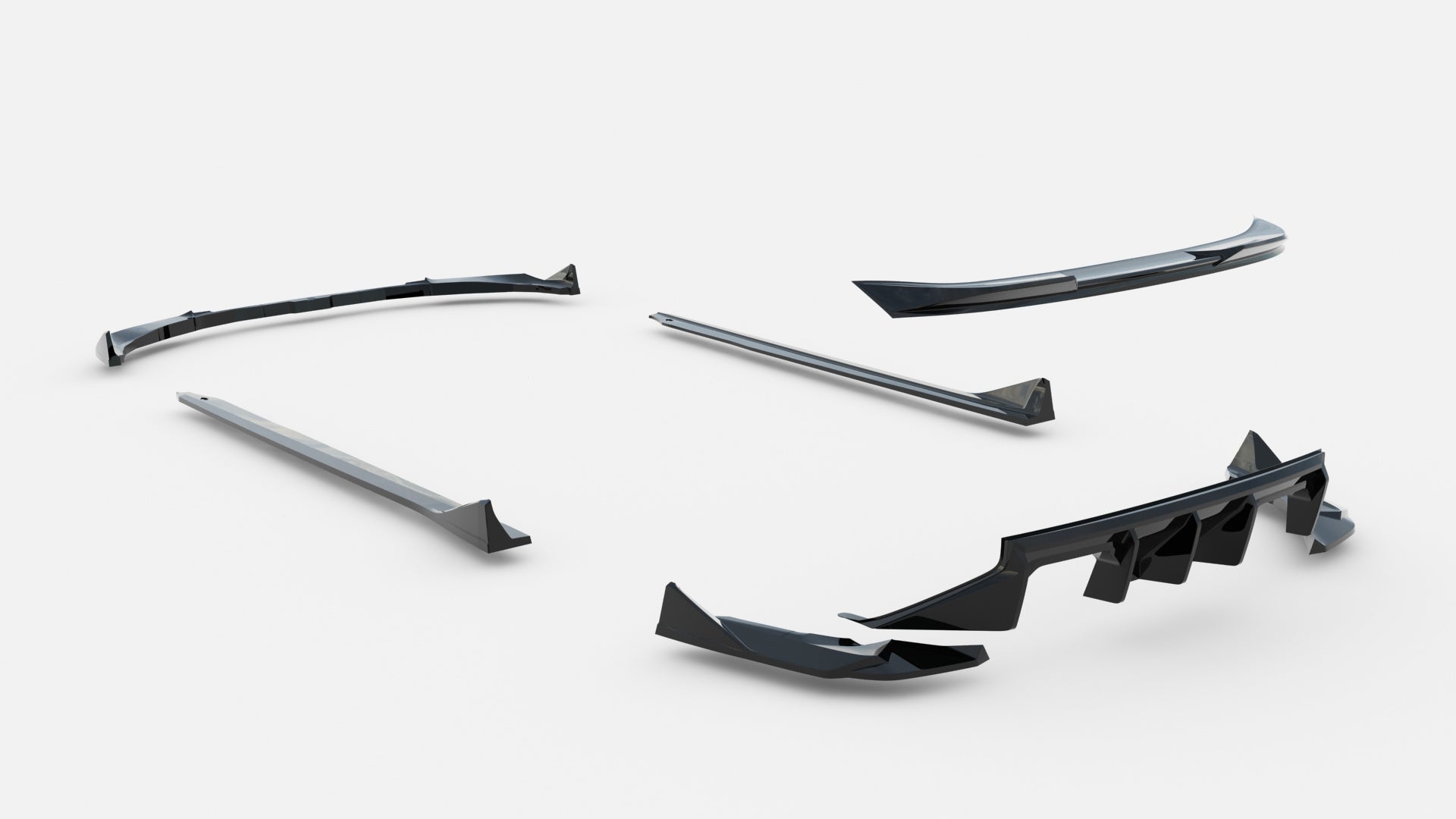Set of Splitters BMW M2 G87