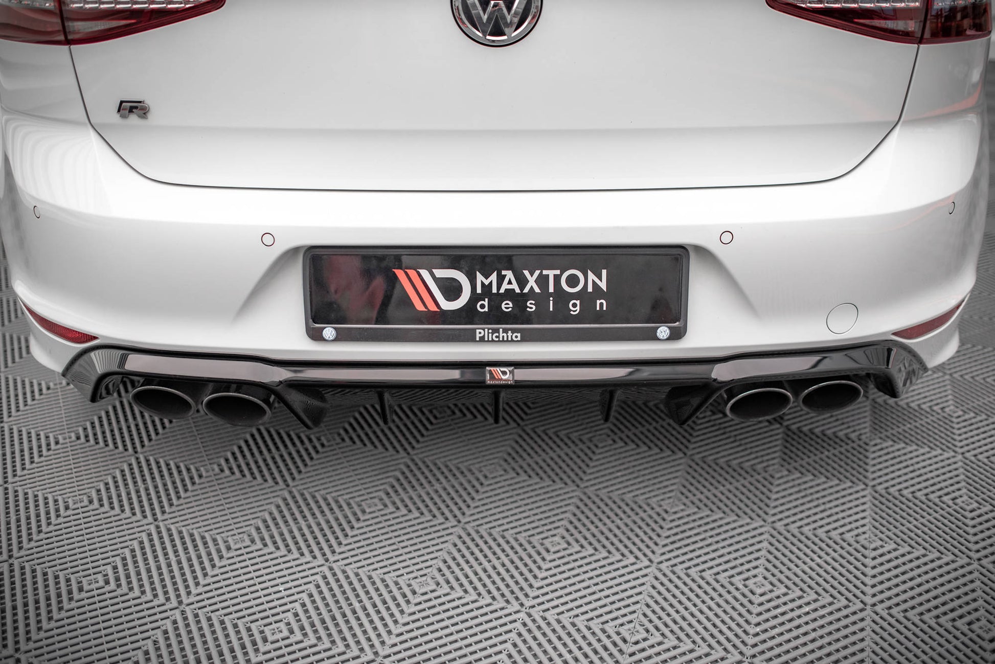 Set of Splitters Volkswagen Golf R Hatchback Mk7