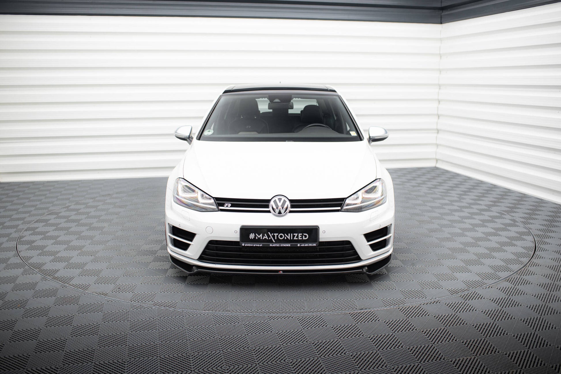 Set of Splitters Volkswagen Golf R Hatchback Mk7