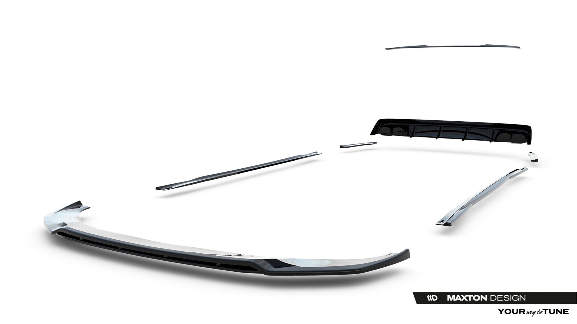 Set of Splitters Audi A6 S-Line Sedan / S6 Sedan C8