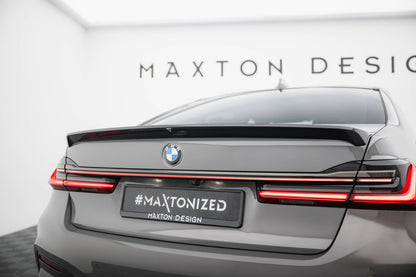 Prepreg Carbon Fiber Tailgate Spoiler BMW 7 G11 / G11 Facelift
