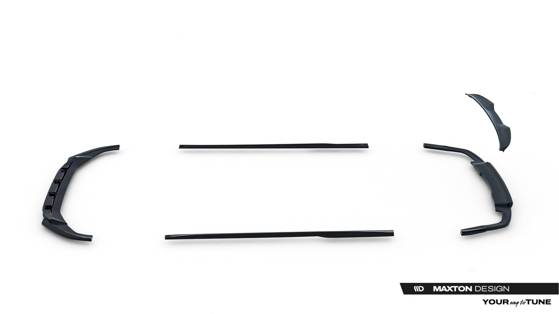 Set of Splitters Audi S5 A5 S-Line F5 Facelift