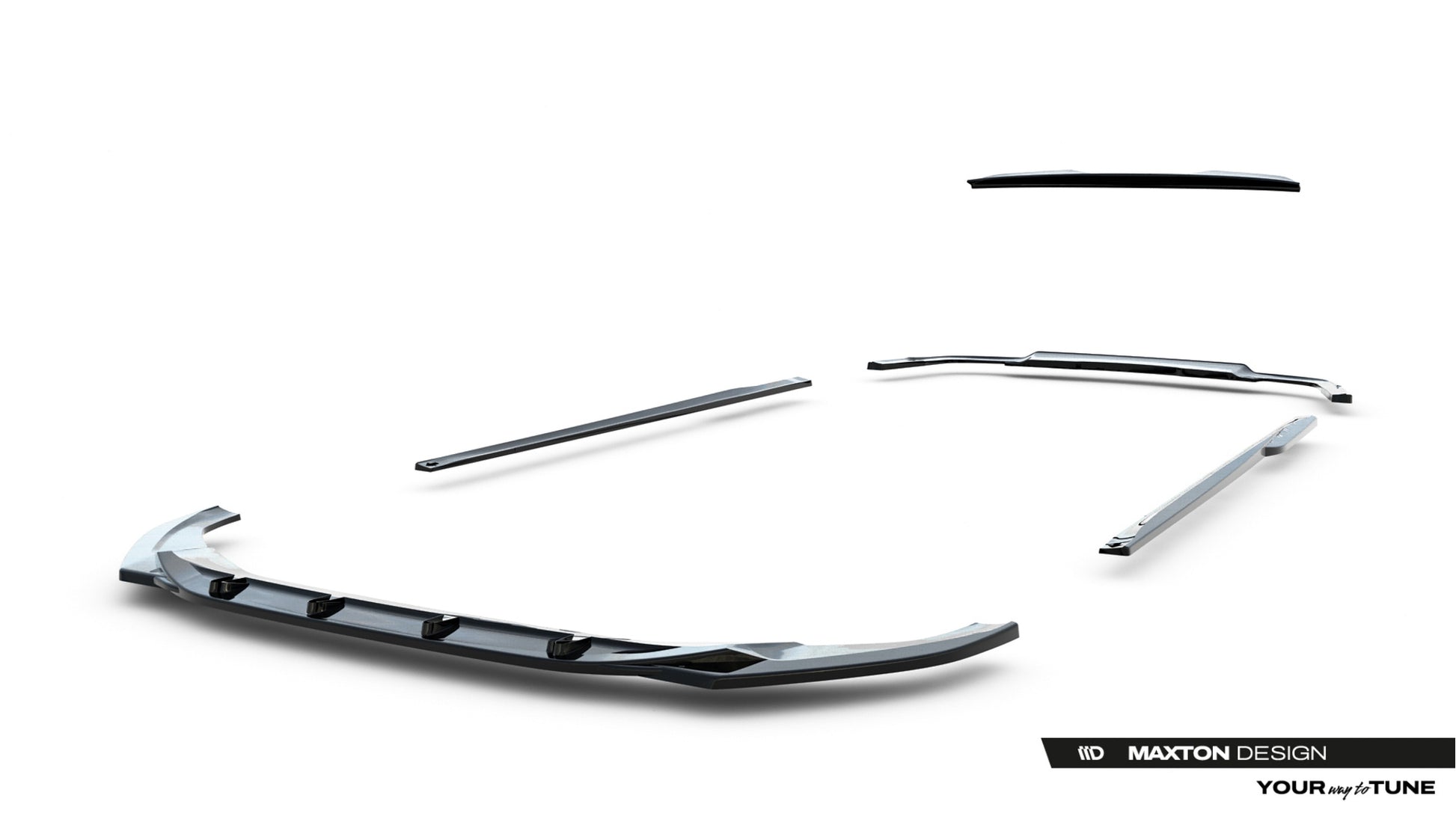 Set of Splitters Audi S5 A5 S-Line F5 Facelift