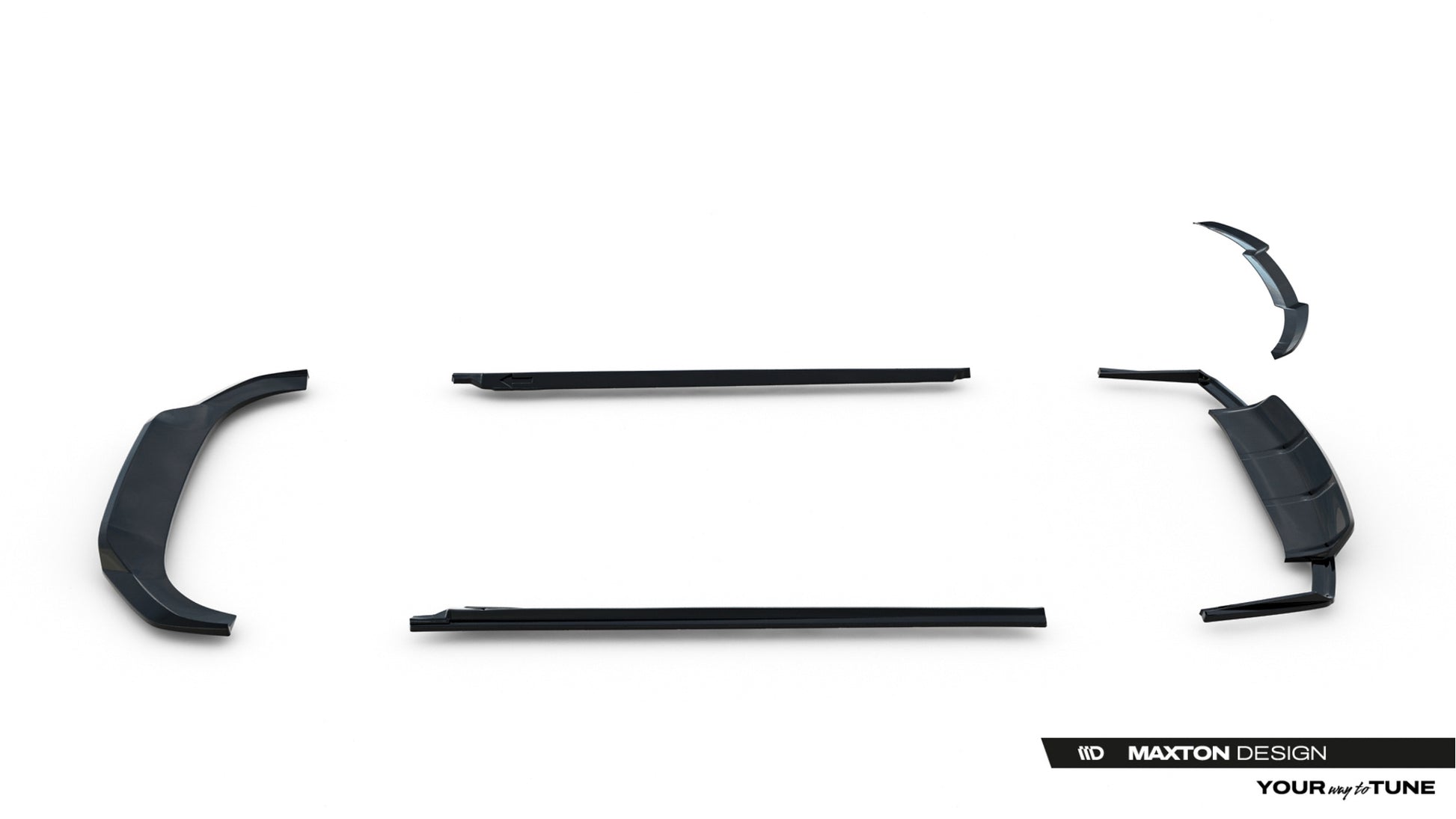 Set of Splitters V.1 Audi SQ7 Mk2