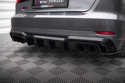 Set of Splitters Audi S3 Sportback 8V Facelift
