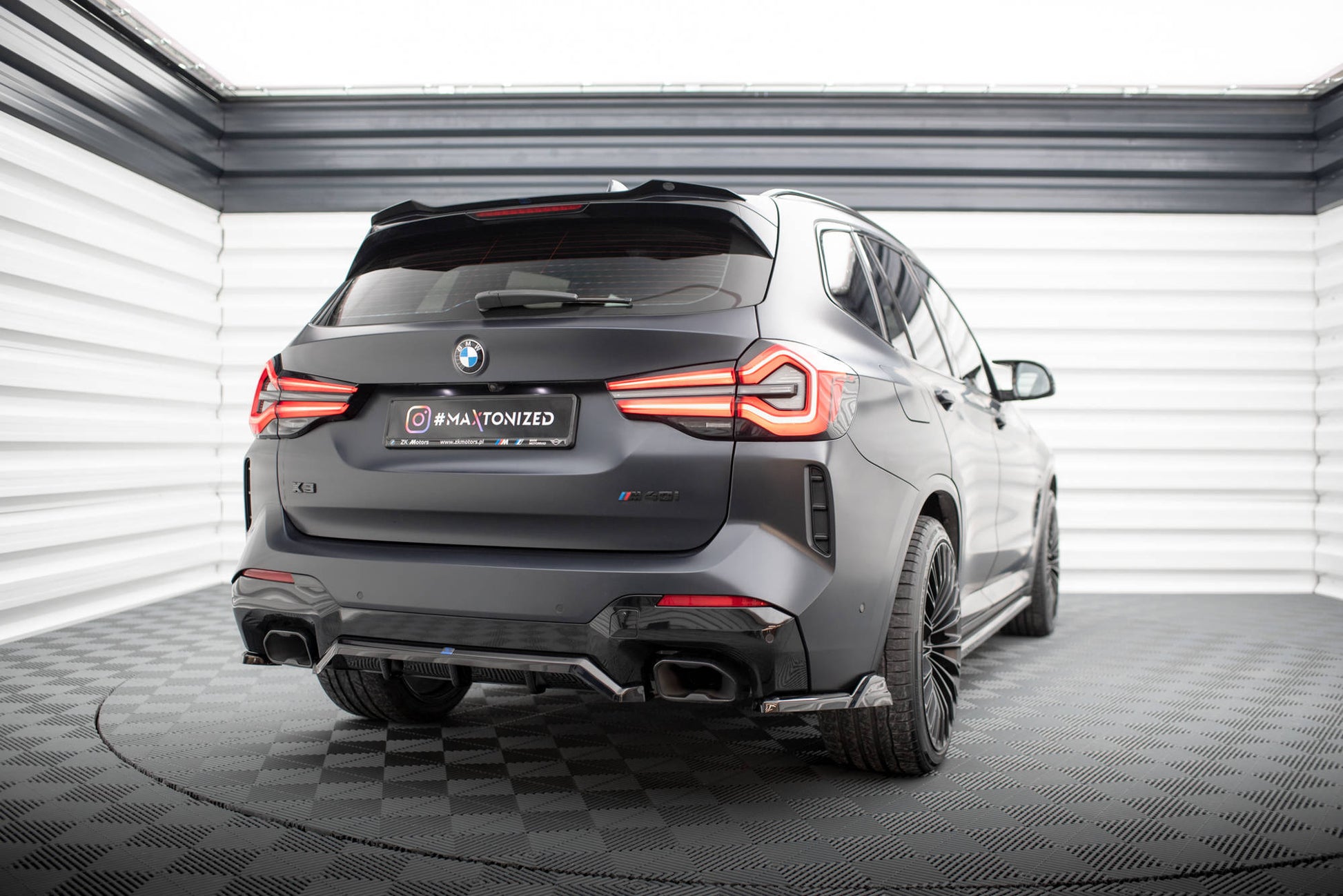 Set of Splitters BMW X3 M-Pack G01 Facelift