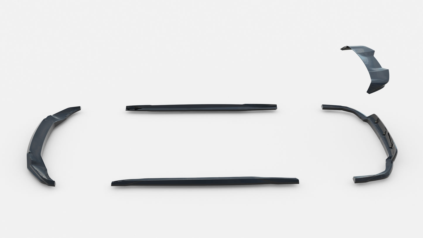 Set of Splitters V.1 BMW X5 M-Pack G05 Facelift