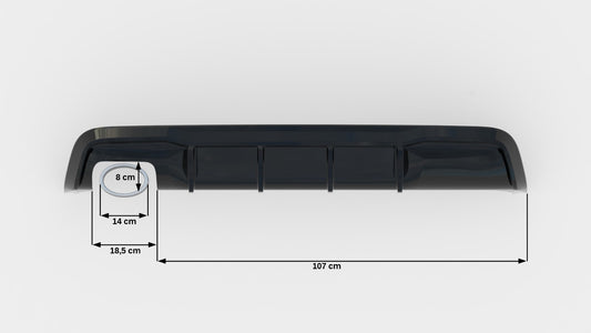Rear Valance BMW 1 M-Pack E82