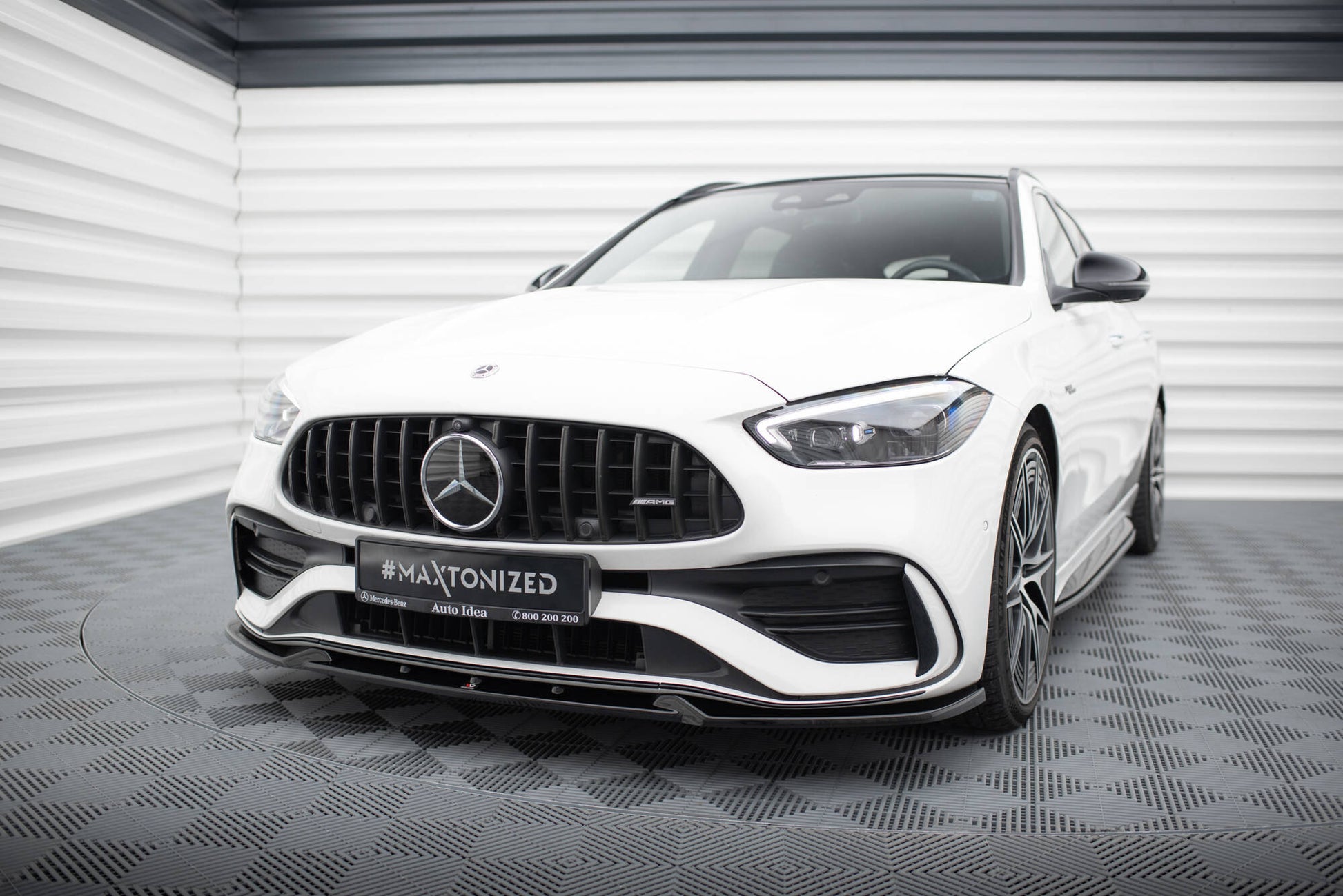 Set of Splitters Mercedes-Benz C Estate AMG-Line / 43 AMG S206