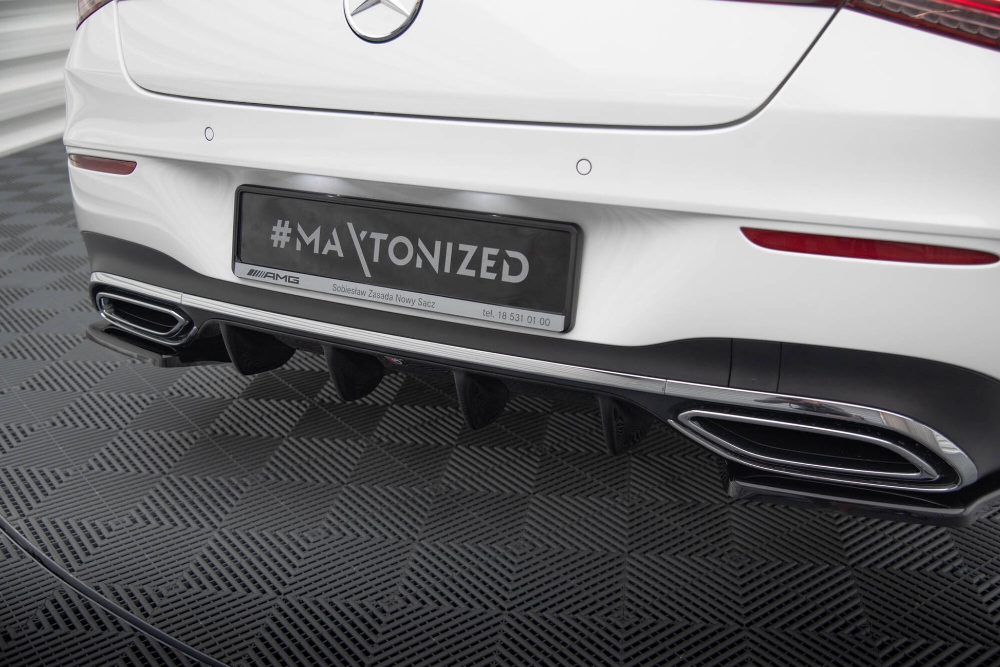 Set of Splitters Mercedes-Benz CLA Shooting Brake AMG-Line X118