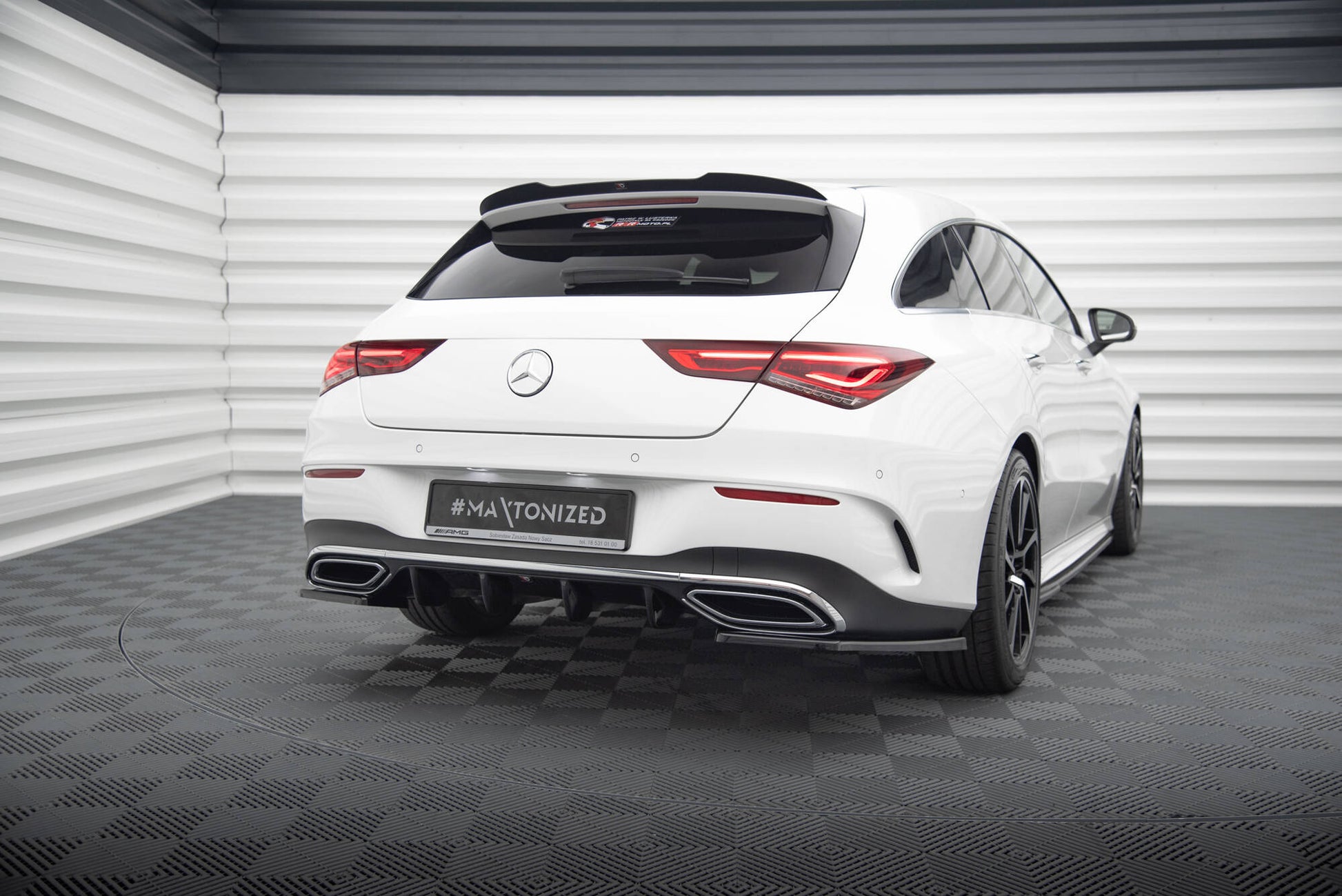 Set of Splitters Mercedes-Benz CLA Shooting Brake AMG-Line X118