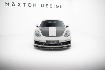 Front Splitter  V.1 Porsche 718 Cayman GTS 982c