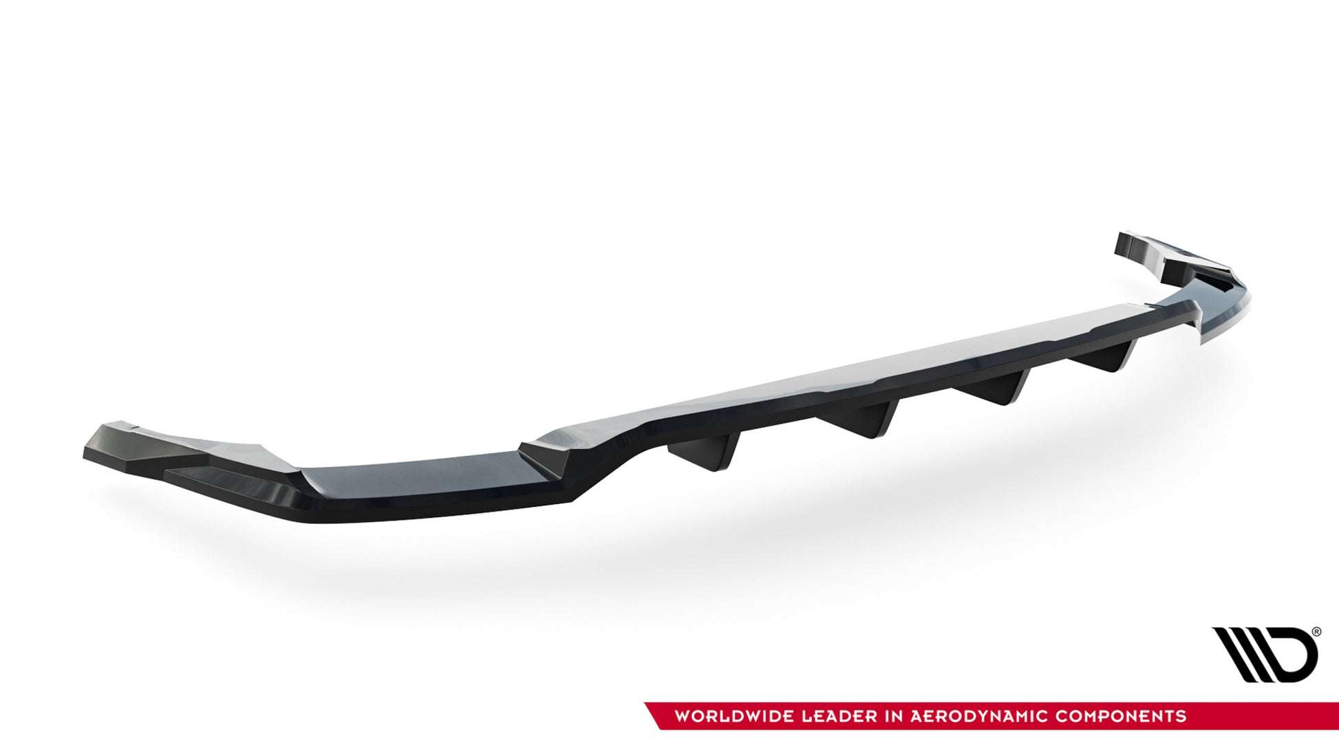 Rear Splitter (with vertical bars) Audi Q8 Mk1 Facelift