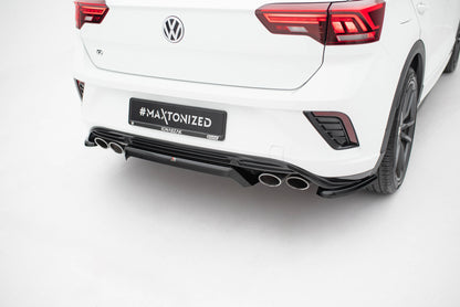 Central Rear Splitter (with vertical bars) Volkswagen T-Roc R Mk1