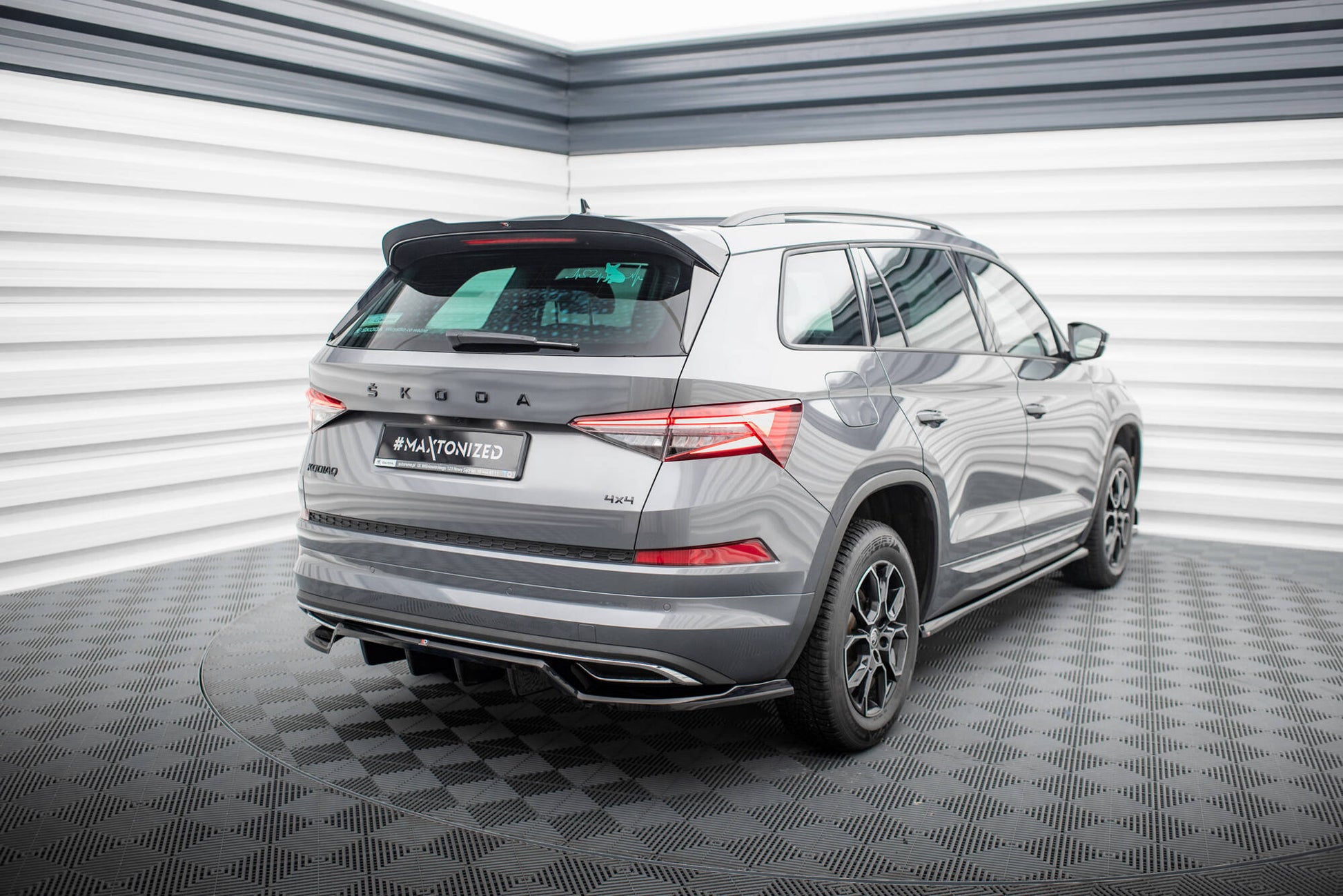 Set of Splitters Skoda Kodiaq Sportline Mk1 Facelift