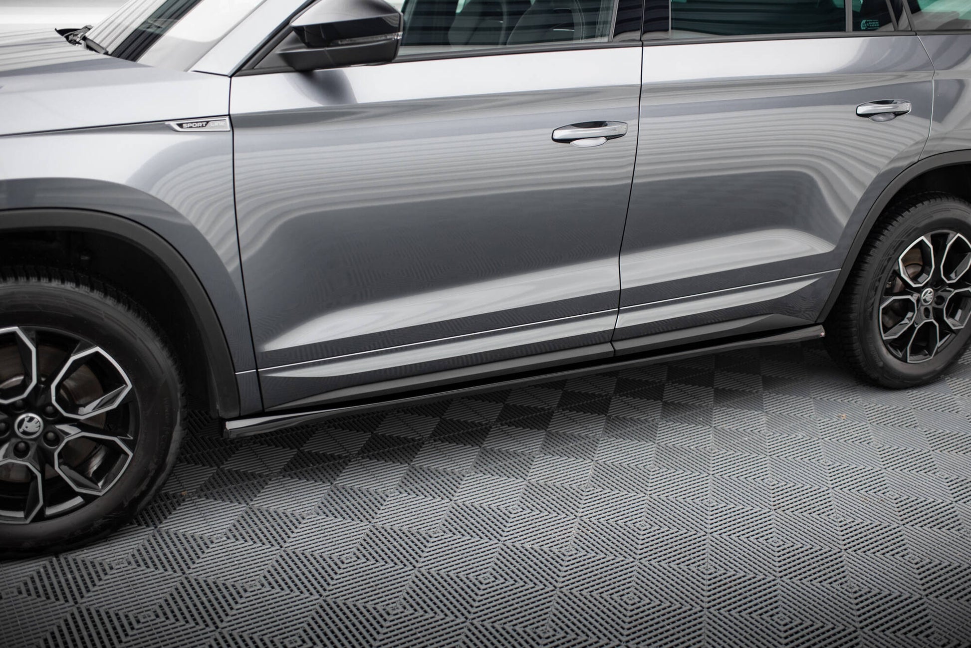 Set of Splitters Skoda Kodiaq Sportline Mk1 Facelift